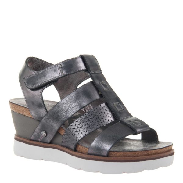 OTBT New Moon Black Wedge Sandal