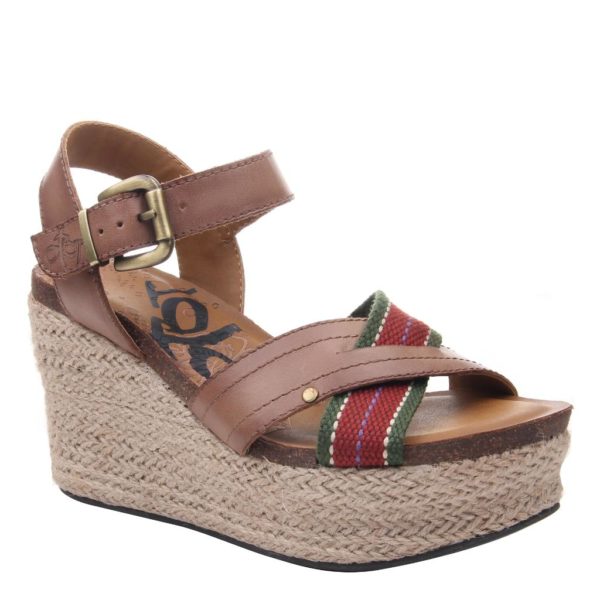 OTBT Topsail Brown Sugar Wedge Sandal