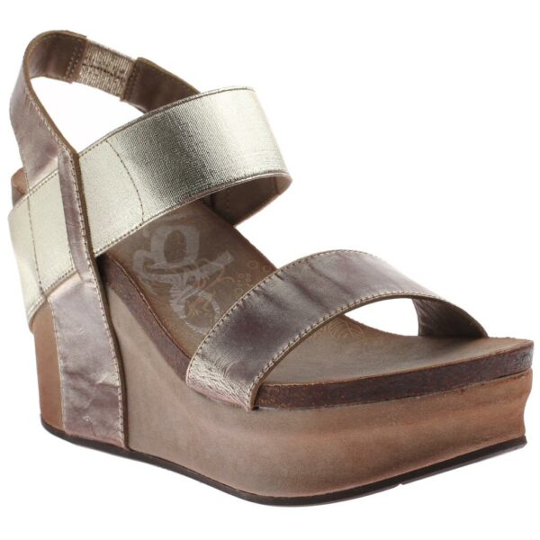 OTBT Bushnell wedge sandal gold