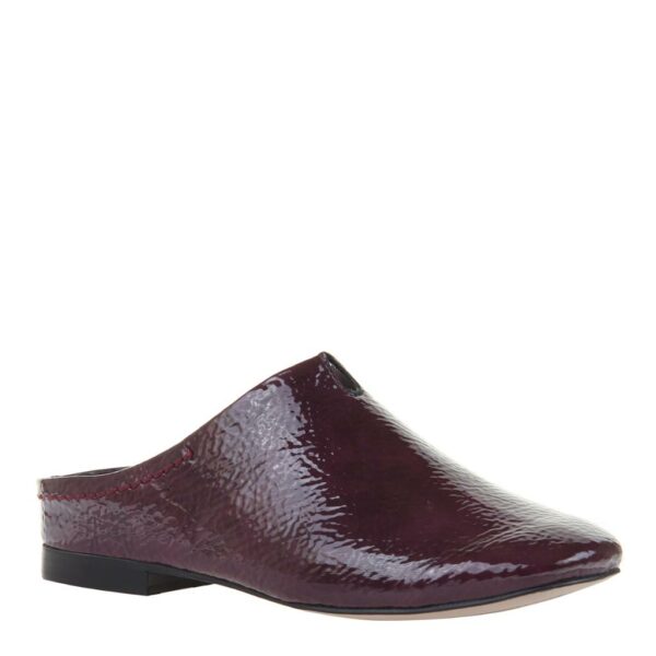 Fondo Naked Feet Slip-On Mule Eggplant